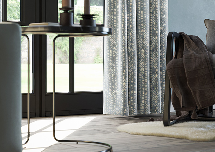 Rolling Hills Velvet, Charcoal - Made to Measure Curtains - Image 5